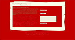 Desktop Screenshot of destructingmessage.com